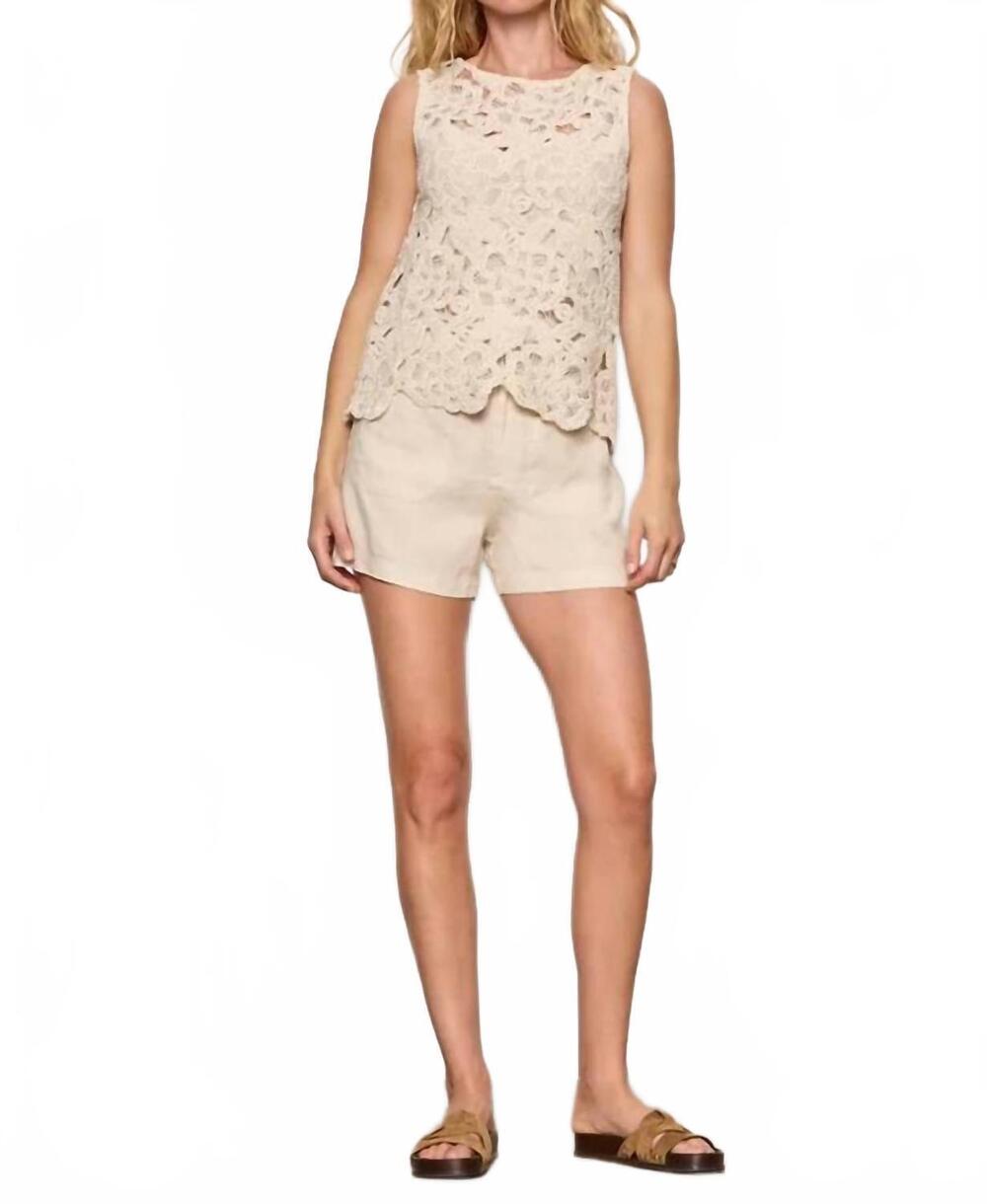 NEW SANCTUARY for keeps shell top in beige